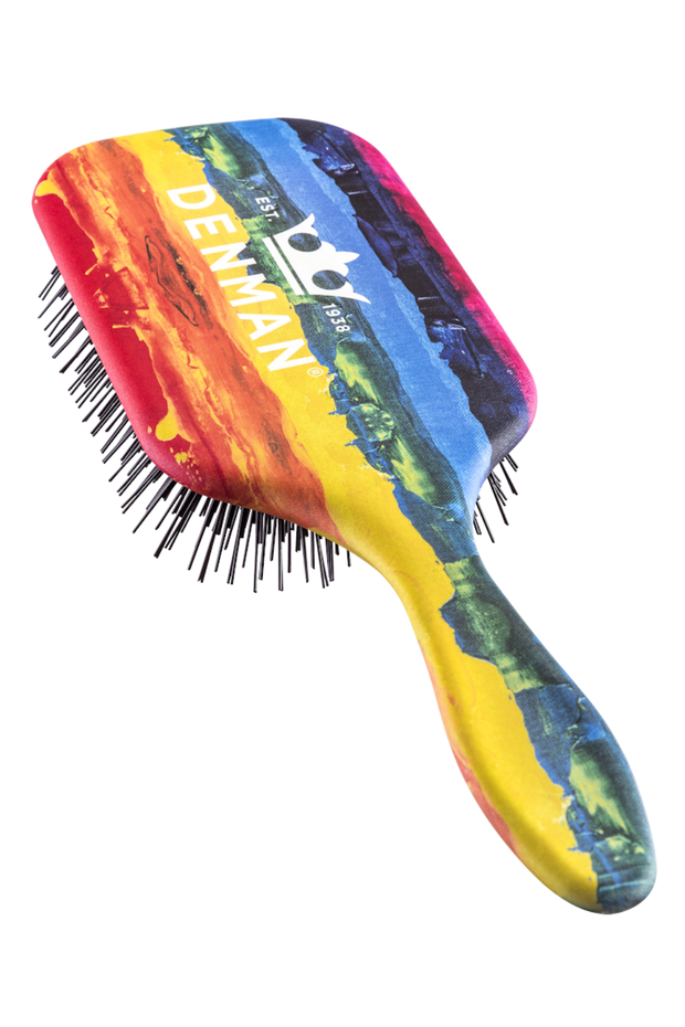 DENMAN D90 Tangle Tamer Ultra - Rainbow of Hope - Escova D90 Arco Íris da Esperança