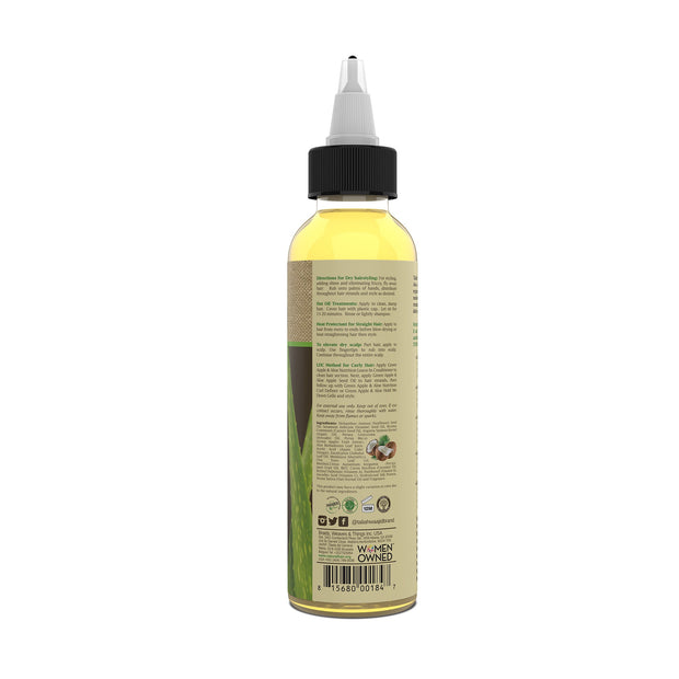 TALIAH WAAJID - Green Apple & Aloe Apple Seed Oil (355ml) Óleo de Sementes de Maçã Verde e Aloe Vera