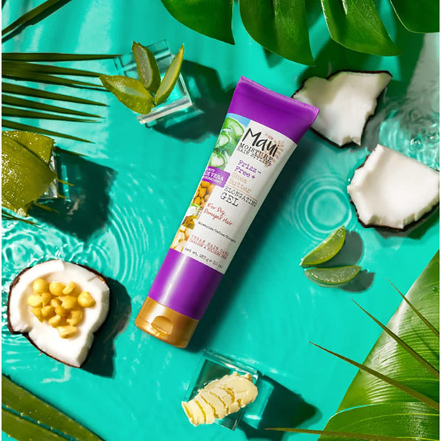 MAUI MOISTURE - Frizz Free and Shea Butter Elongating Gel (283g) Gel AntiFrizz para Definição de Cachos