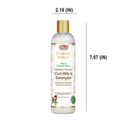 AFRICAN PRIDE - Moisture Miracle Curl Milk & Detangler (354ml) Leite Diário para Definir e Desembaraçar