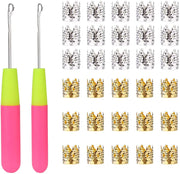 BRADAS - Kits de Agulhas para Tranças Crochet (Latch Hook Crochet Needle)