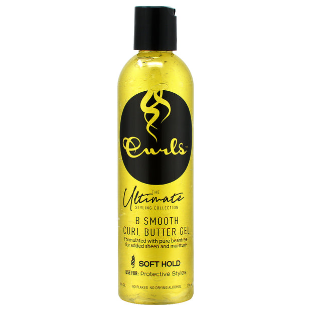 CURLS - Styling Collection (236ml): B-Smooth Curl Butter Gel / Gel Amanteigado para Definição Suave