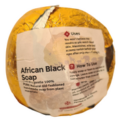 SHEA FLAIR - Sabonete Negro Africano para Cabelo e Pele (200g)