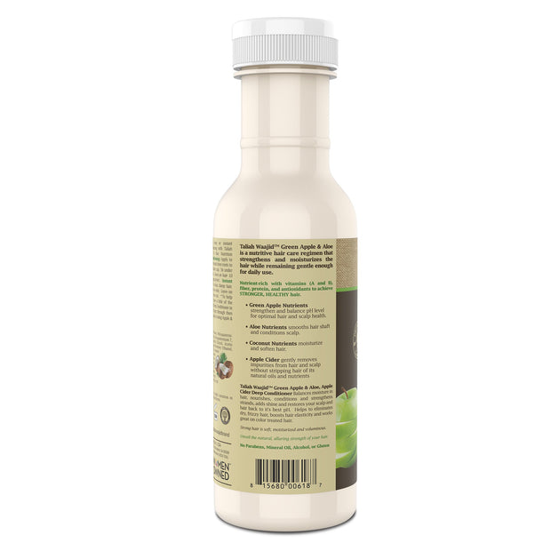 TALIAH WAAJID - Green Apple & Aloe Deep Conditioner (355ml) Tratamento de Maçã Verde e Aloe Vera
