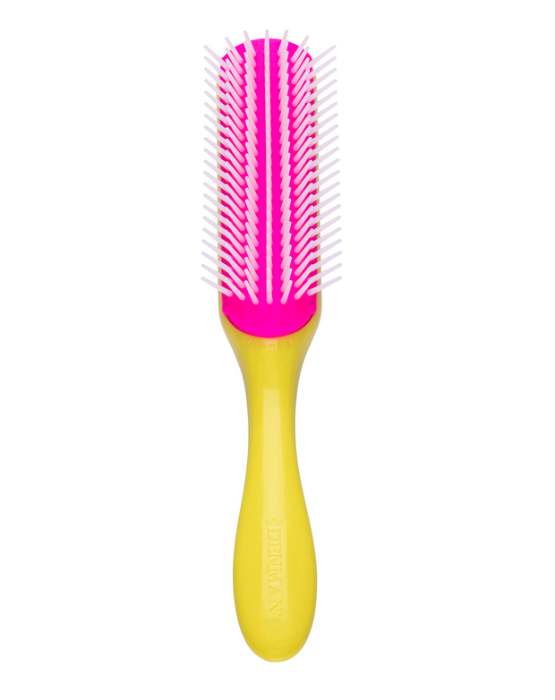 DENMAN D3 Medium Styling Brush Honolulu Yellow - Escova D3 Amarela Honolulu