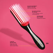 DENMAN D3 Medium Styling Brush Original - Escova D3 Clássica