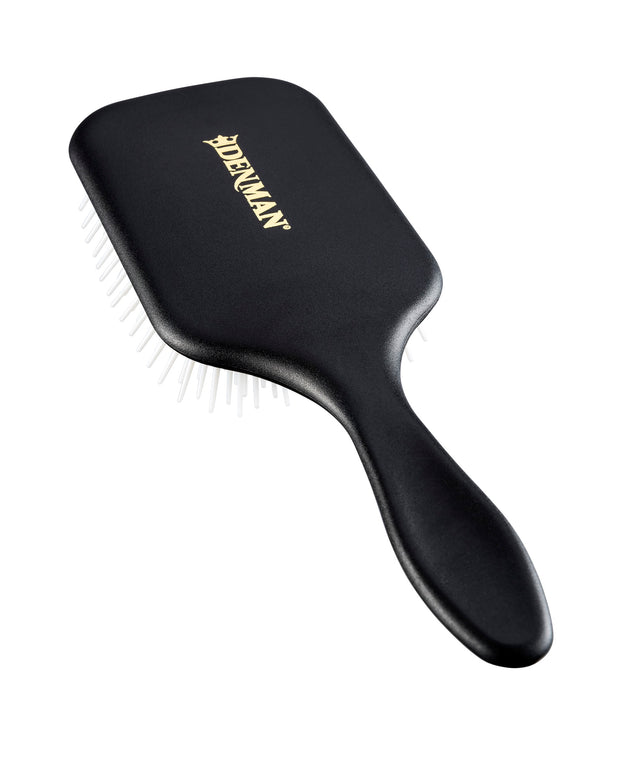 DENMAN D38 Black Power Paddle Brush - Escova Poderosa e Multifuncional Preta